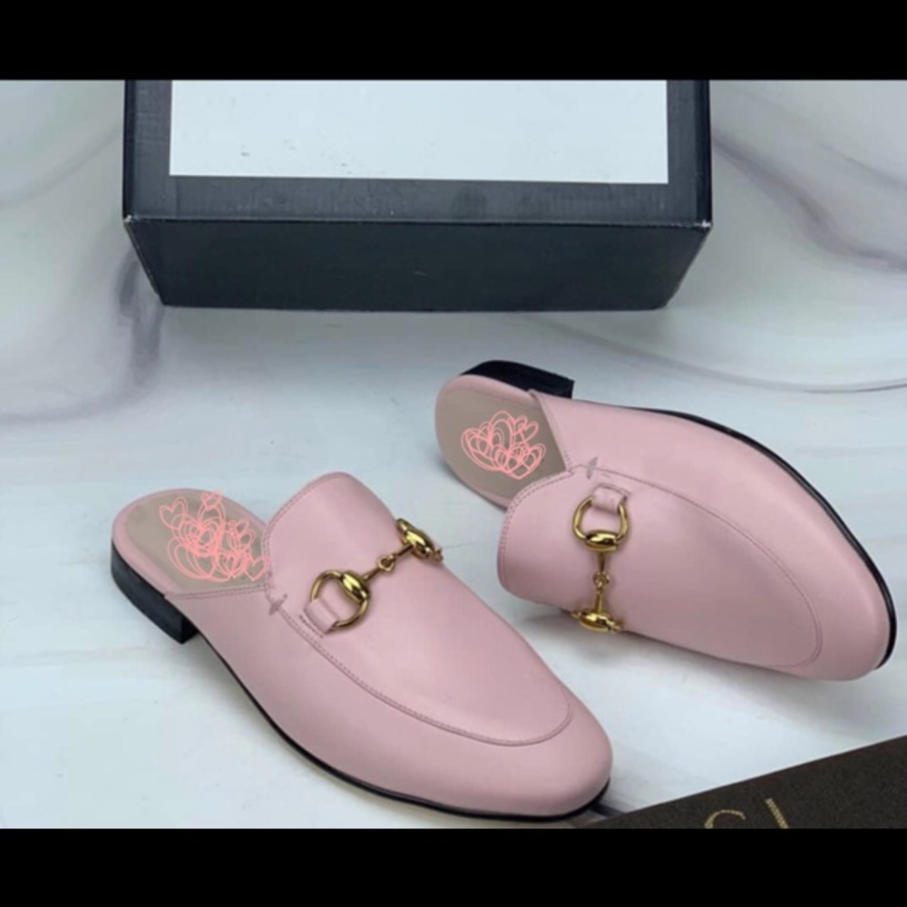 Designer Inspired Loafer Mules